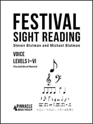 Festival Sight Reading: Voice Vocal Solo & Collections sheet music cover Thumbnail